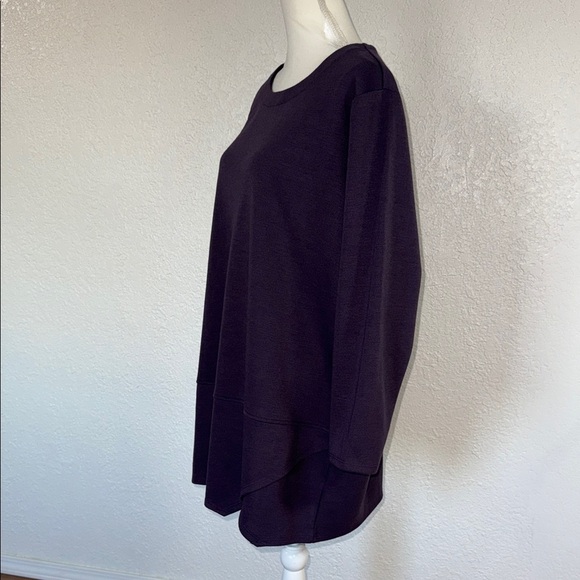 NORM THOMPSON Purple Long Sleeve Tunic - Picture 2 of 10